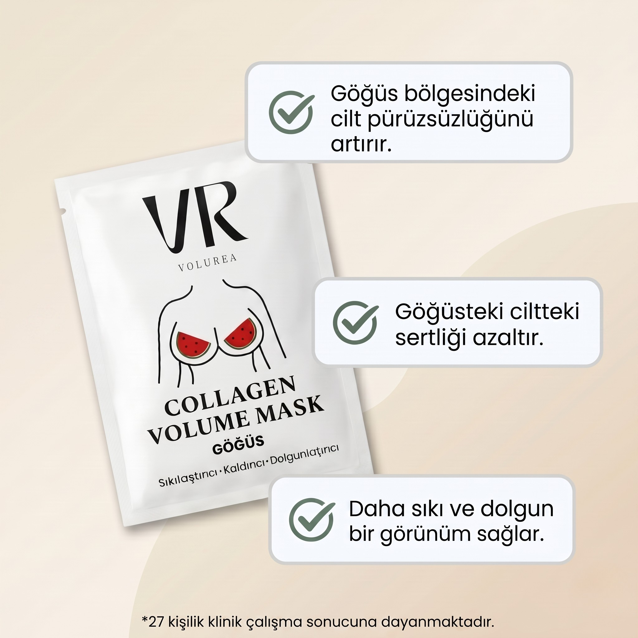 Volurea® Şekillendirici Göğüs Maskesi