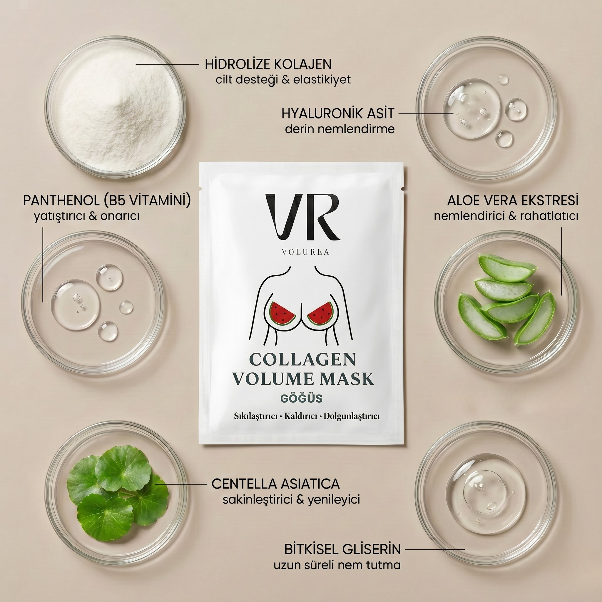 Volurea® Şekillendirici Göğüs Maskesi