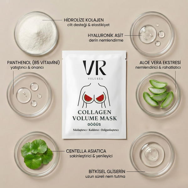 Volurea® Kolajen Göğüs Maskesi