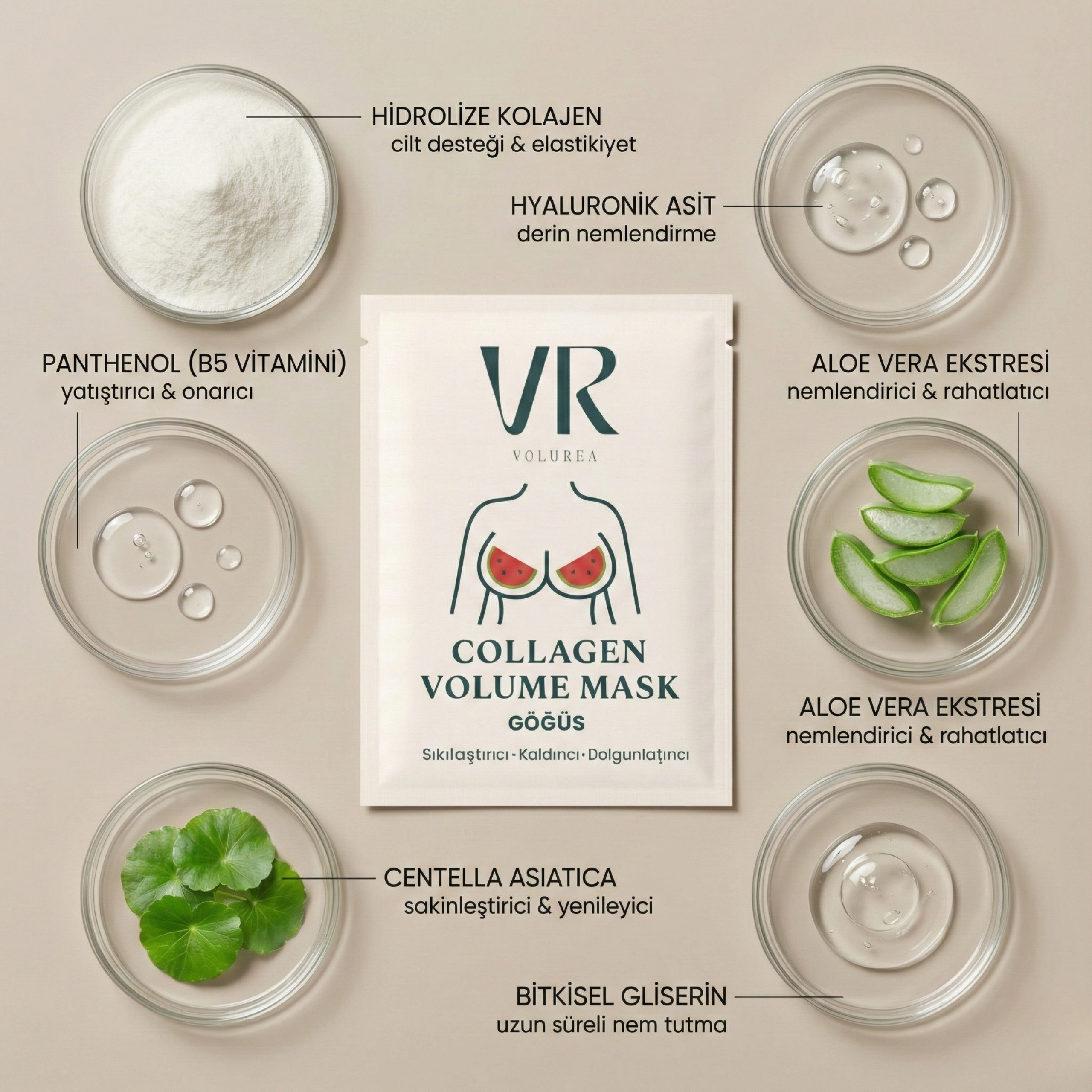 Şekillendirici Göğüs Maskesi