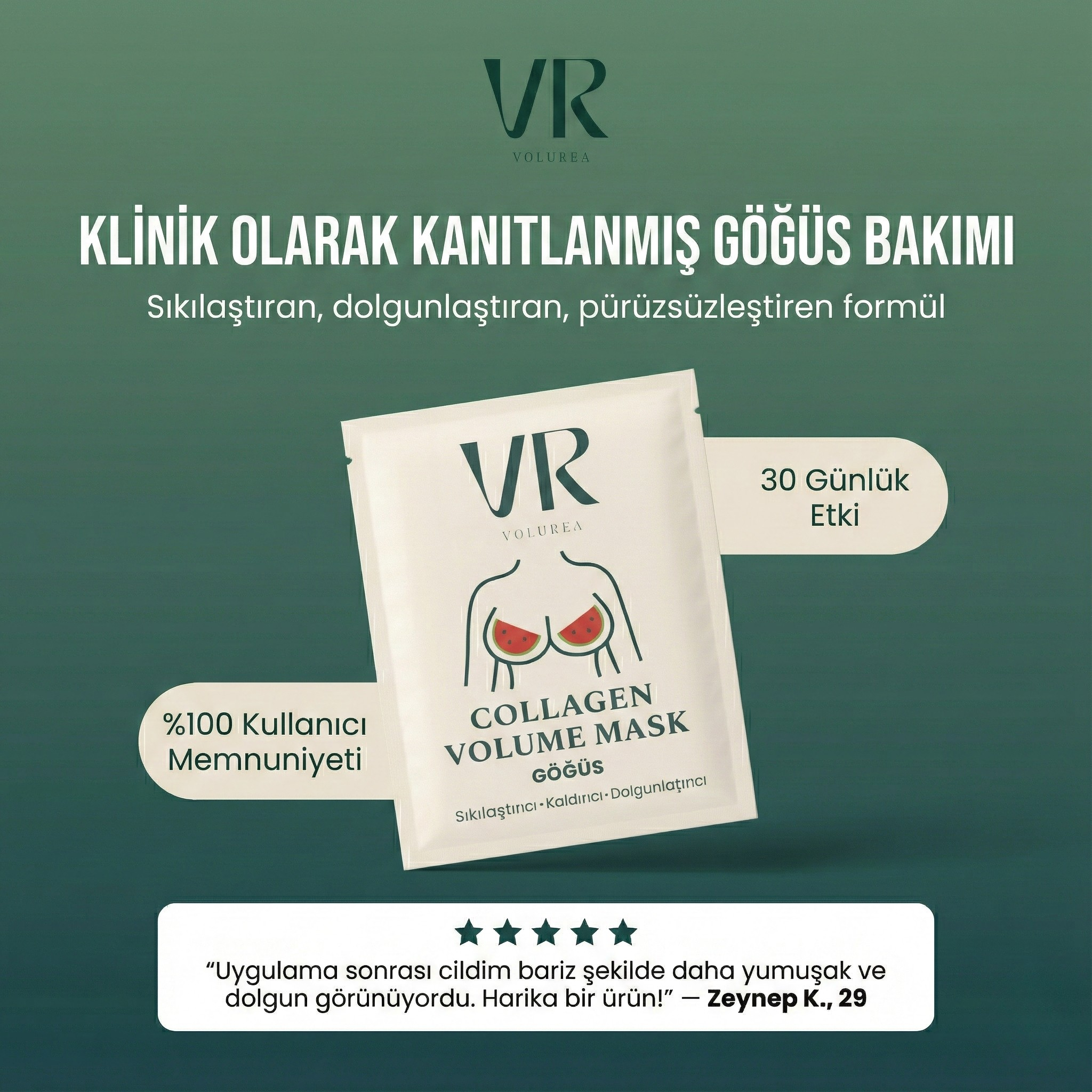 Şekillendirici Göğüs Maskesi