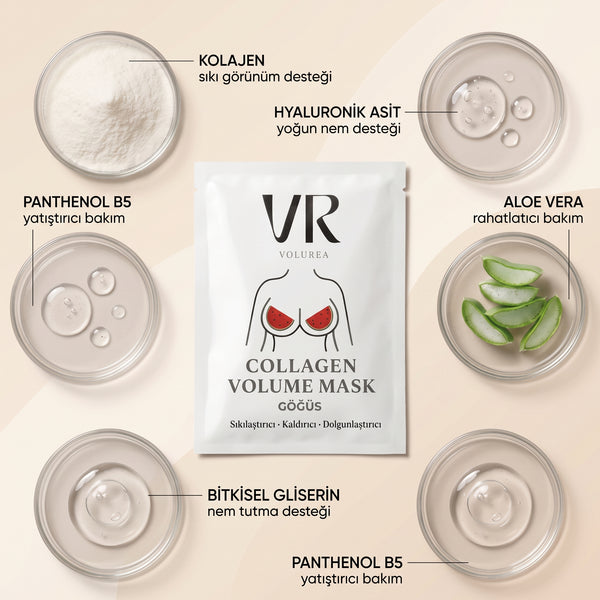 Volurea® Kolajen Göğüs Maskesi
